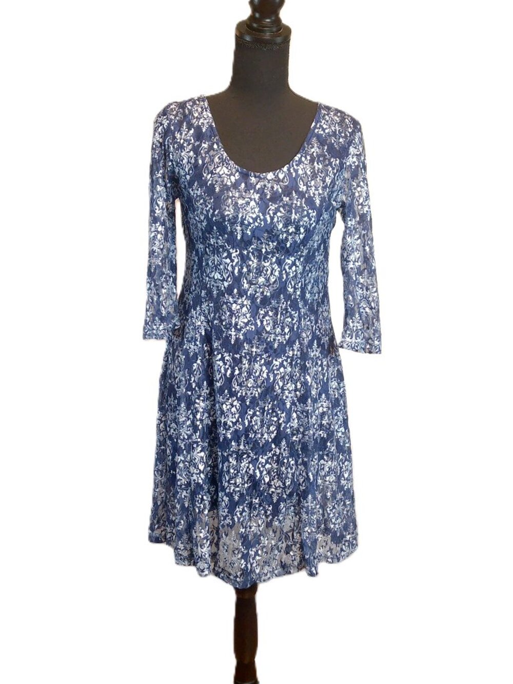 Papillon Floral Lace Dress Size M